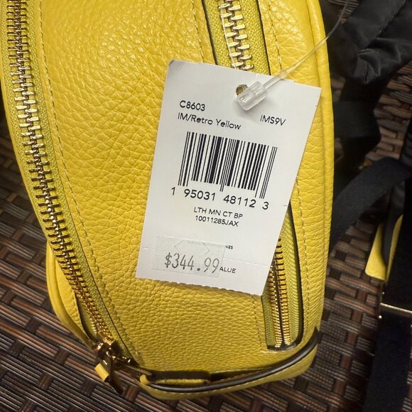 Coach Mini Court Backpack c8603 - Picture 8 of 8